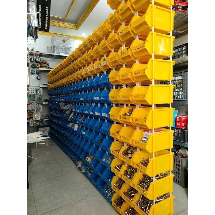 Khay nhựa A8 đựng linh kiện điện tử, ốc vít kim khí, đồ điện nước