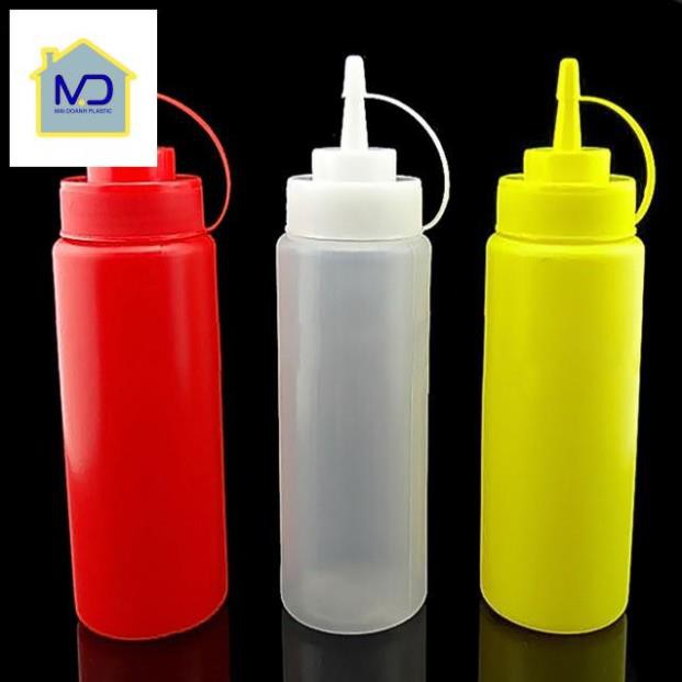 (siêu phẩm) Bình đựng nước sốt 700ml (Lớn)