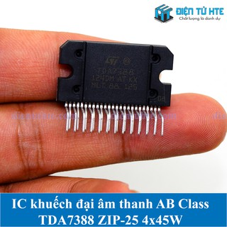 IC khuếch đại âm thanh Class AB TDA7388 ZIP-25 4x45W Mới [HTE Quy Nhơn CN2]