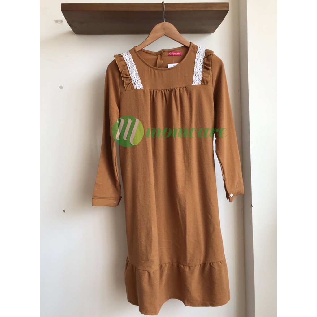 [ HotHit ] Đầm bầu / Váy bầu Thu Đông Nhung tăm nhiều màu dáng đẹp thiết kế thời trang giá rẻ Bigisze