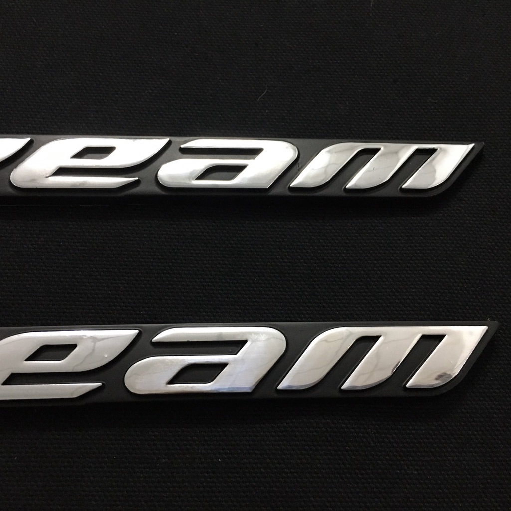 (TEM DECAL) BỘ TEM NỖI CHỮ DREAM DÁN TÂN TRANG XE NHƯ MỚI