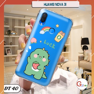 Ốp lưng điện thoại Huawei NOVA 3I dẻo trong in hình