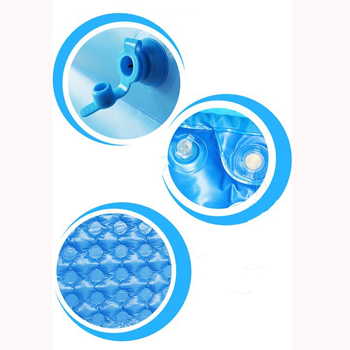 Hồ bơi, bể bơi thành cao cho bé, chất liệu PVC chống trượt bền bỉ, an toàn cho bé