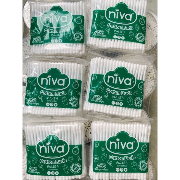 Tăm bông Niva Cotton Buds 200 que