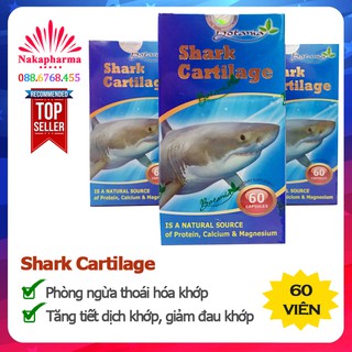 ✅ Shark Cartilage Botania – Sụn vi cá mập giúp nuôi dưỡng khớp, giảm thoái hóa khớp, khô khớp, đau khớp thoát vị đĩa đệm