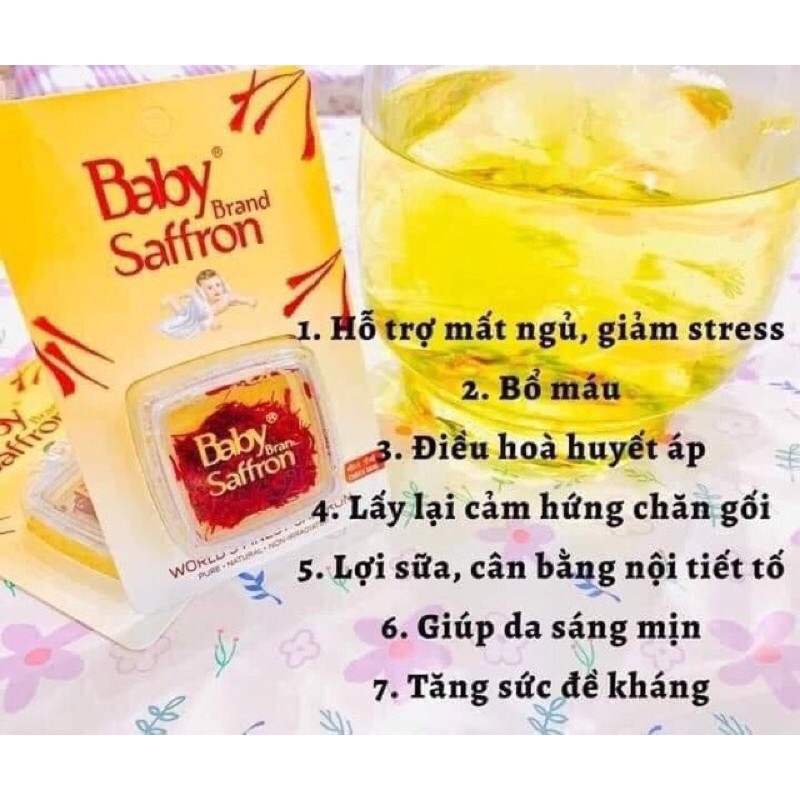 1g Baby Saffron nhuỵ hoa nghệ tây Ấn Độ | Saffron tốt nhất thế giới | BigBuy360 - bigbuy360.vn