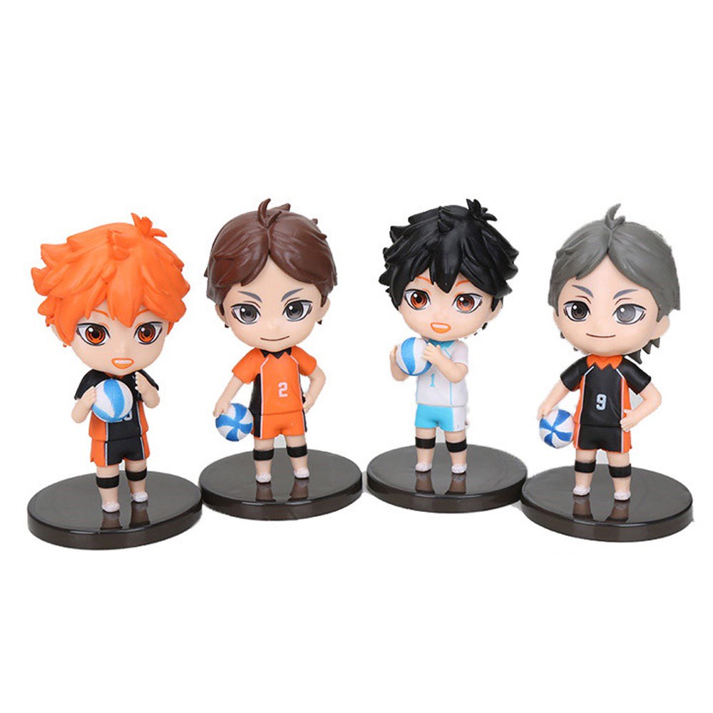Epoch Set 4 Mô Hình Nhân Vật Phim Hoạt Hình Tobio Kageyama Haikyuu 10cm Bằng Pvc
