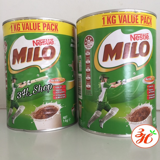 Bột Milo Nestle hộp 1kg - Úc