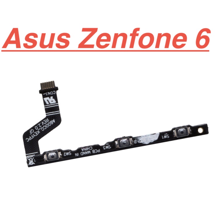 ✅  Mạch Nút Nguồn Asus Zenfone 6 Dây Cáp Nút Mở Nguồn, Điều Chỉnh Tăng Giảm Âm Lượng Linh Kiện Thay Thế