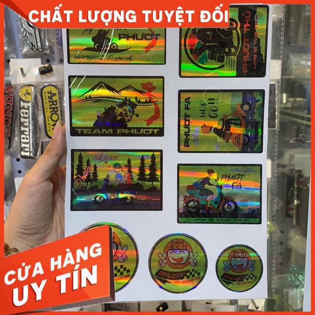 Tem phượt 7 màu
