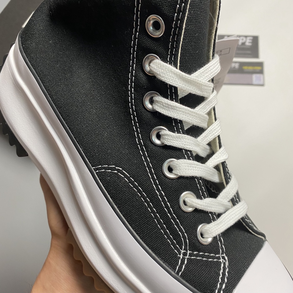 Giày Converse Run Star Hike Black  - Hype Sneaker | Phiên bản 1:1 chuẩn