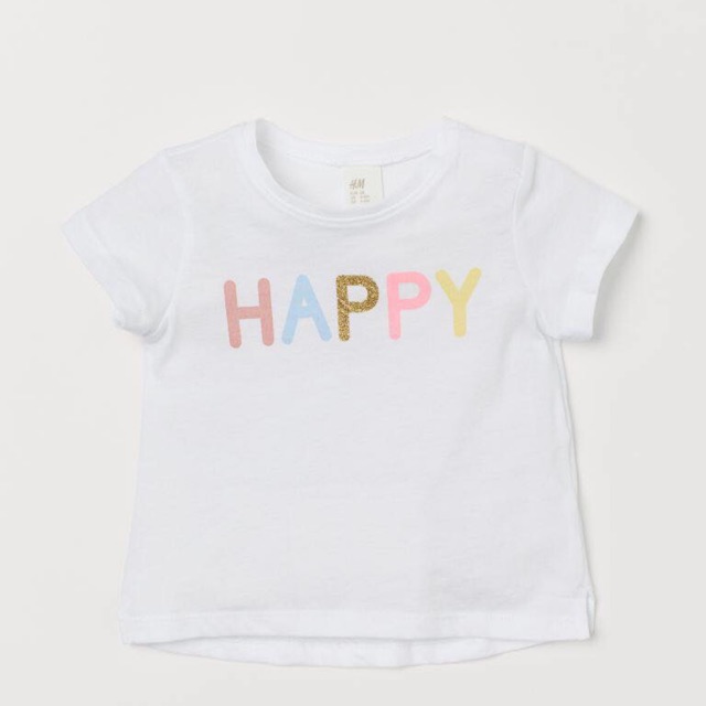 Áo Phông happy H&M