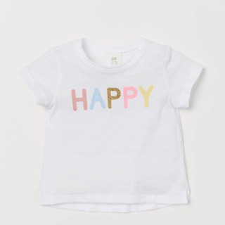 Áo Phông happy H&M