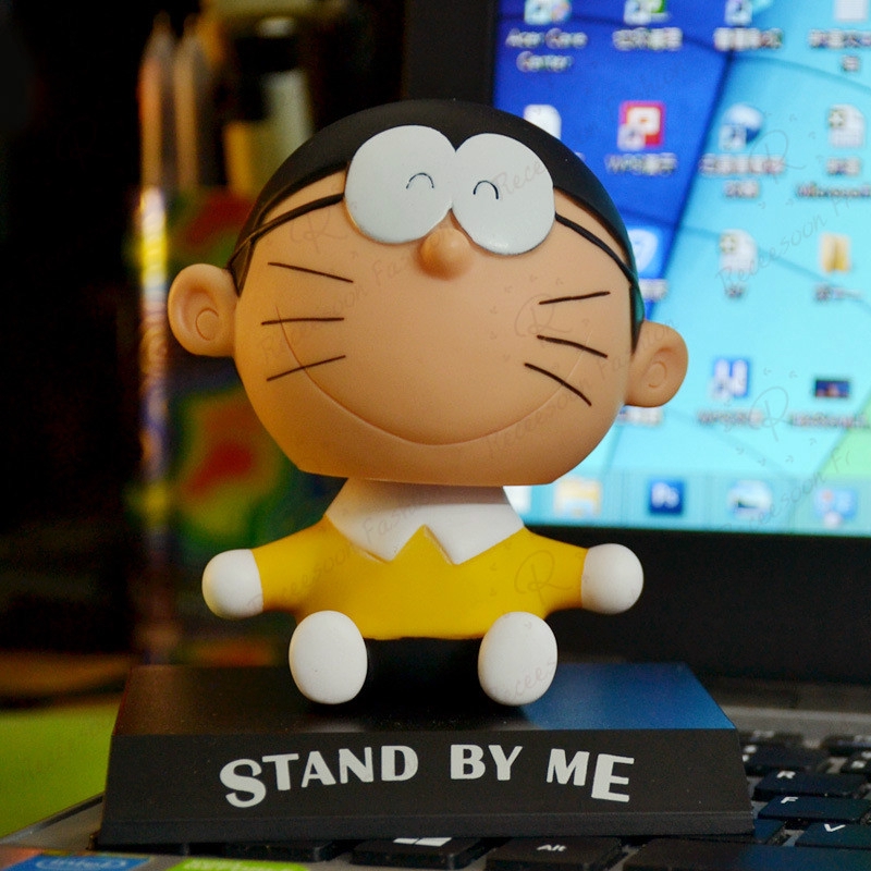 Mô hình đồ chơi nhân vật Doraemon đầu lắc lư siêu dễ thương