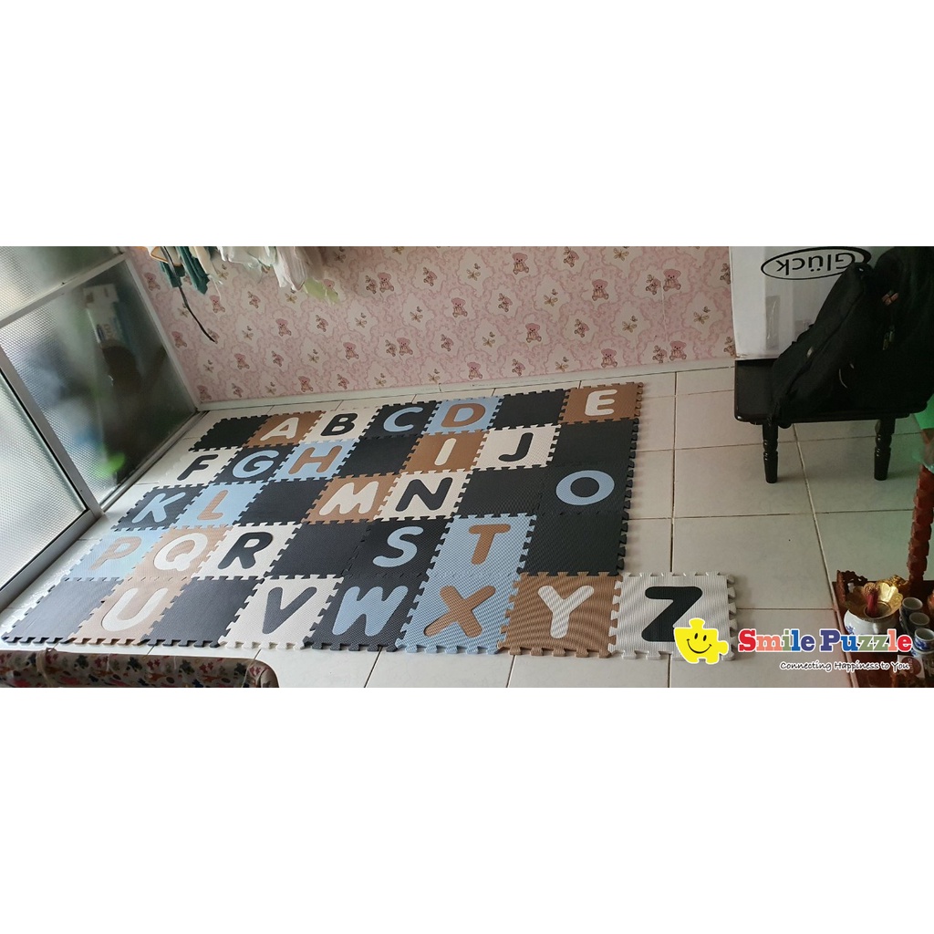 THẢM XỐP CHO BÉ SMILE PUZZLE - KHÔNG MÙI - TIÊU CHUẨN CHÂU ÂU
