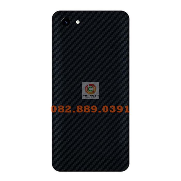 Miếng dán mặt lưng skin carbon Vivo Y81/ Y83/ Y85