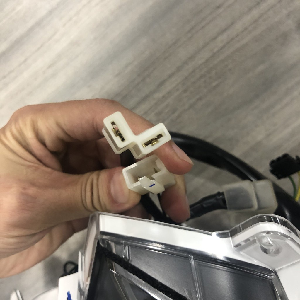 Đầu đèn click thái 110 chính hãng gắn AB,CLICK