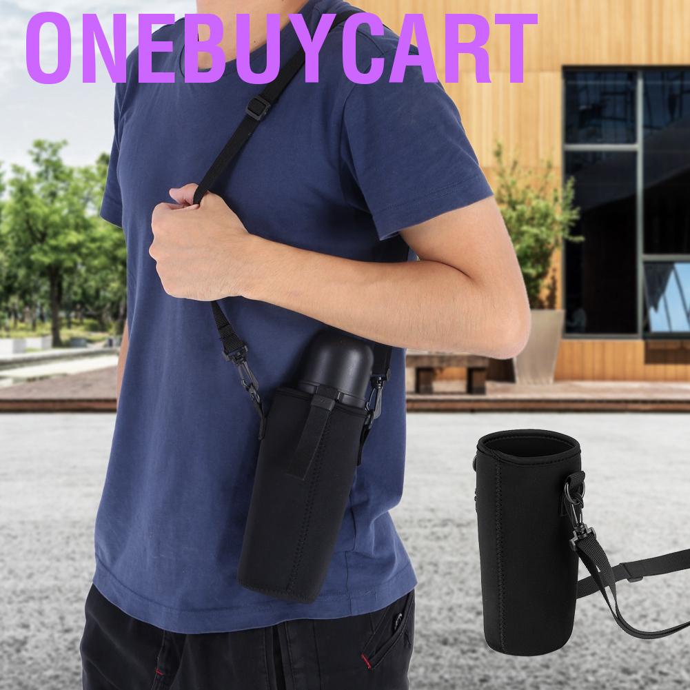 Water Bottle Sleeve Carrying Pouch Bag Holder for Outdoor Camping Hiking Fishing