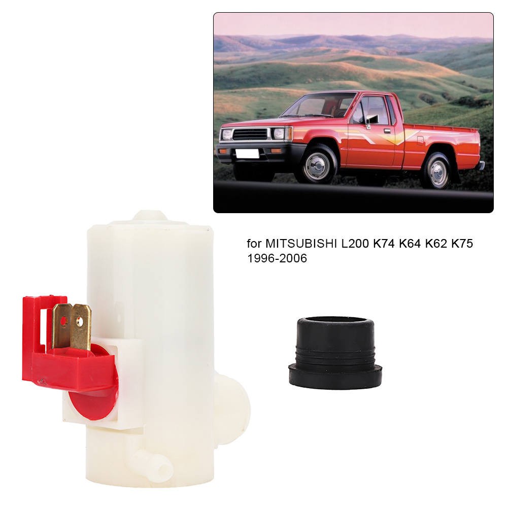 Máy Bơm Nước Rửa Kính Chắn Gió Kèm Vòng Đệm Cho Mitsubishi L200 K74 K64 K62 96-06 Mbitz007302