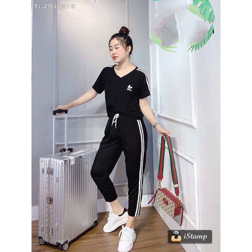 Free Ship_Đồ Bộ Cổ Tim, Quần Dài, Chất Thun Cotton 100%. | BigBuy360 - bigbuy360.vn