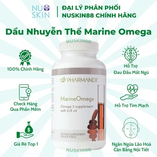 Dầu Nhuyễn Thể Nuskin Marine Omega 3 – Dinh Dưỡng Cho Da, Tim Và Não