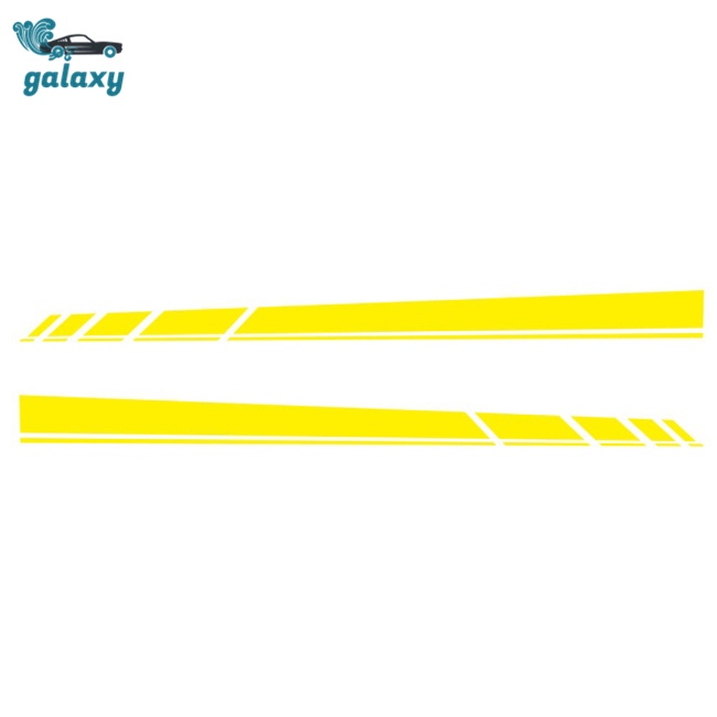 Galaxy Set 2 Miếng Dán Trang Trí Xe Hơi Chống Trầy D-1227