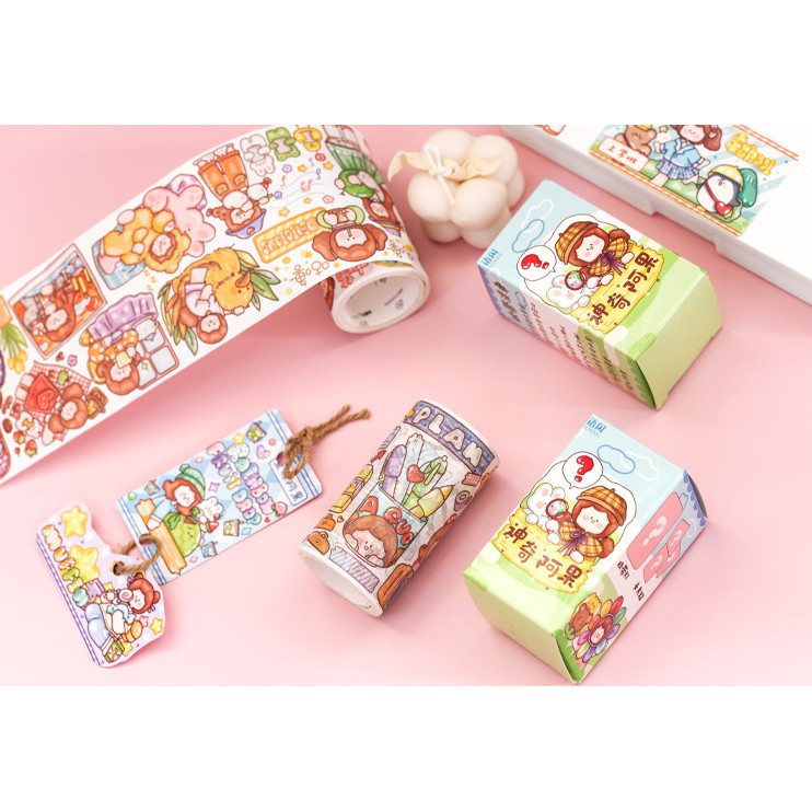 Băng Dính Washi Tape Series A Quả Thần Kỳ siêu đáng yêu