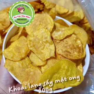 [ĂVNĐ] 200g Khoai Lang Sấy Mật Ong Đà Lạt( loại đặc biệt )