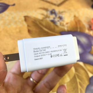 Bộ Sạc 2 cổng Earldom ES -193