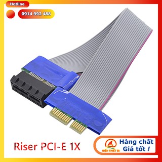 Cáp PCI-E Riser 1X 20cm - Nối dài khe PCI-Express 1X trên Mainboar. Giúp dễ dàng lắp đặt thêm Card PCI-E cho máy tính PC