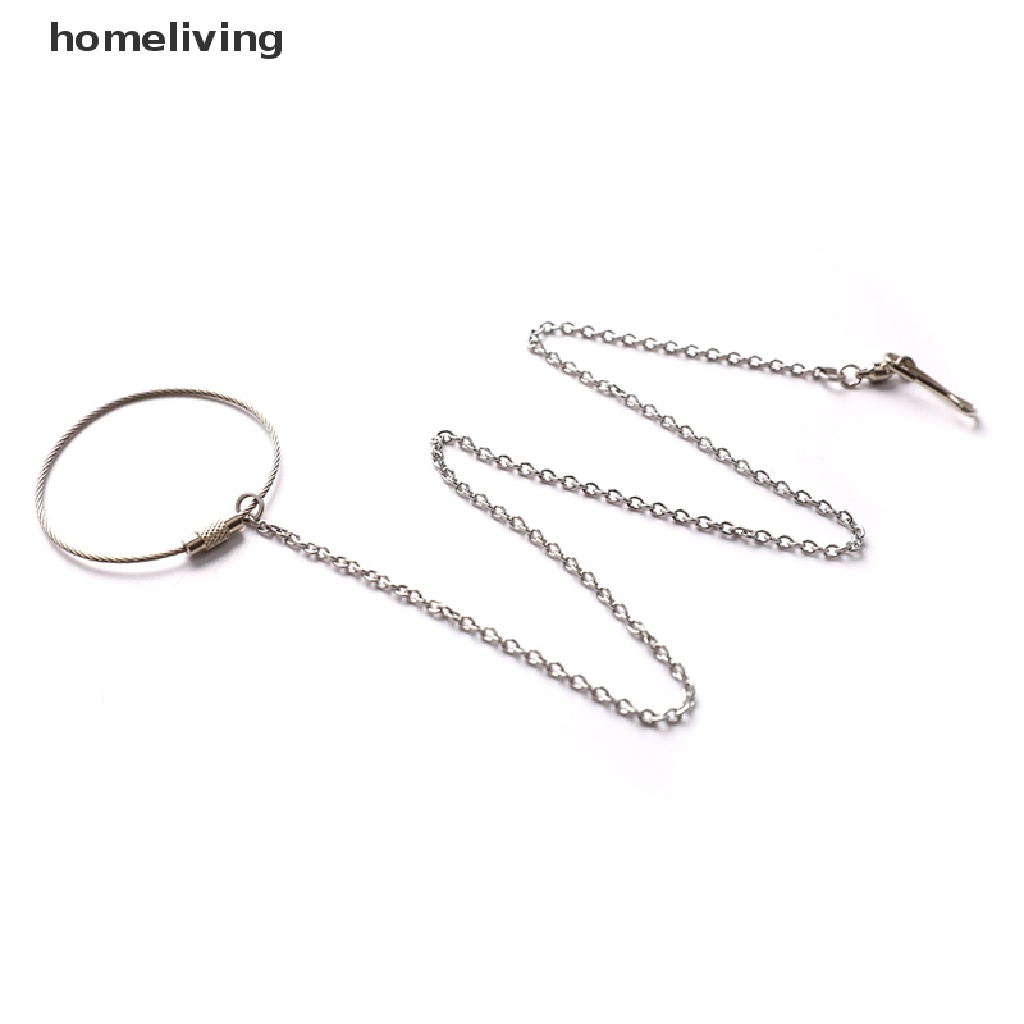 Vòng Chuỗi Xích Inox Đeo Chân Huấn Luyện Chim Vẹt Đứng