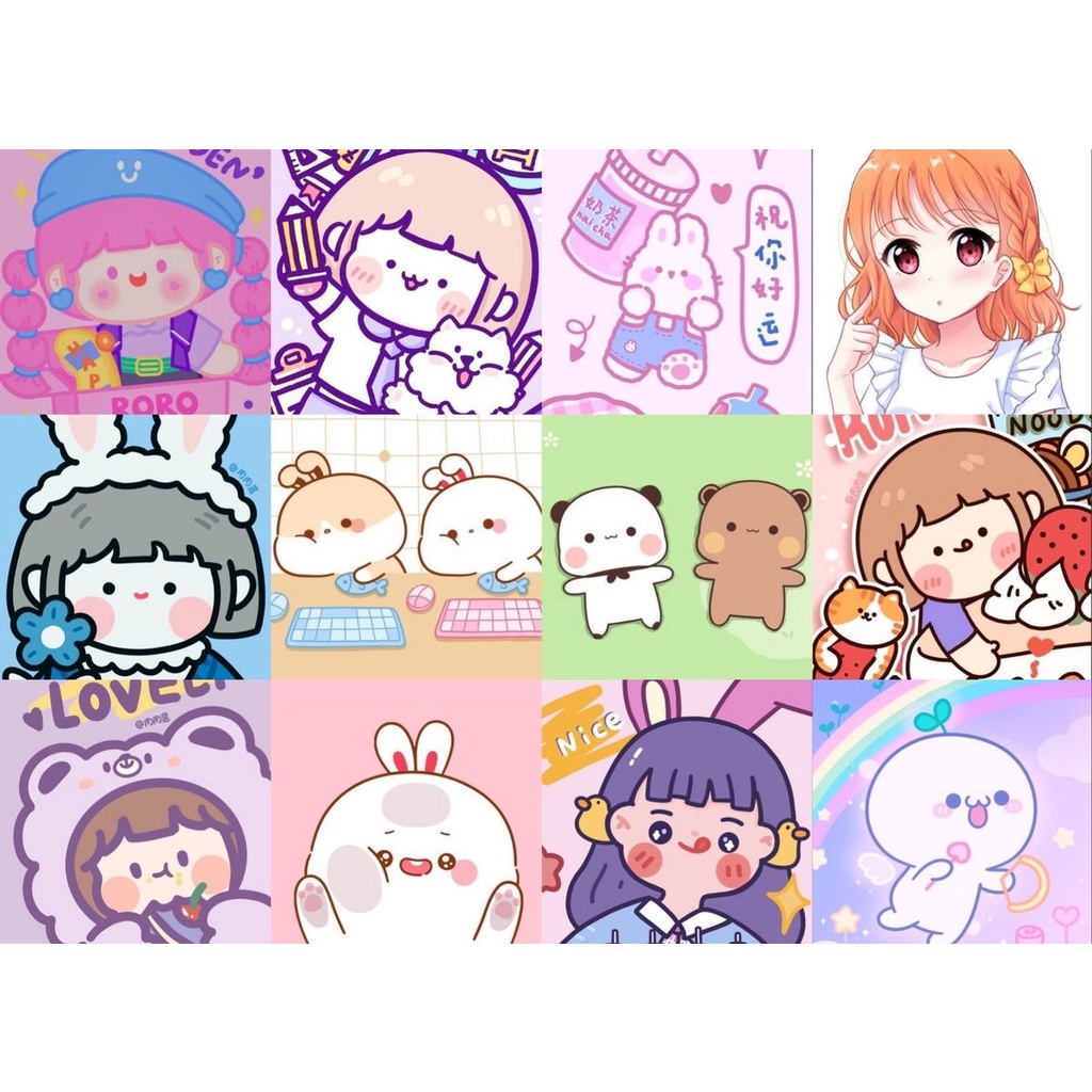70 Sticker dán niêm phong túi hàng, hộp đựng hàng
