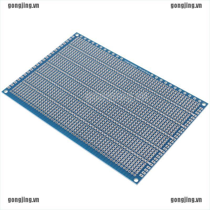GJ 1pcs 10*15cm Blue Single Side PCB Universal Experiment Matrix Circuit Board VN