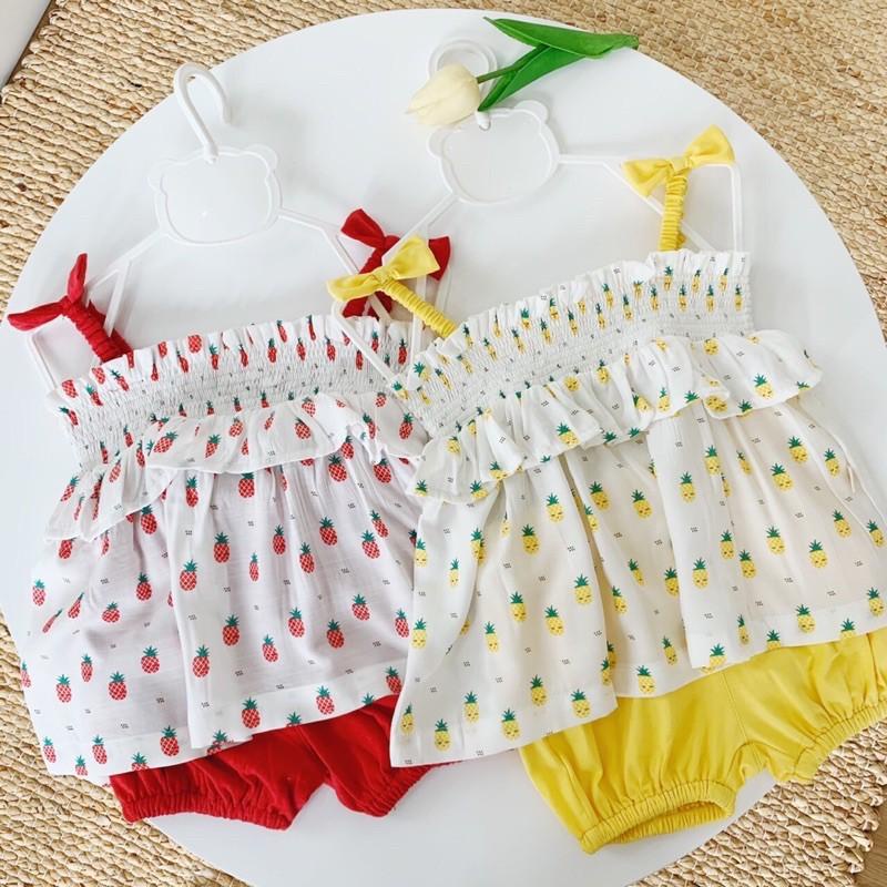 BỘ 2 DÂY QUẢ DỨA SIÊU XINH CHO BÉ