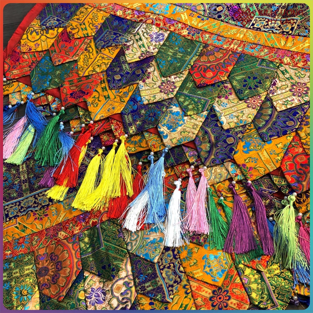 Rèm Quây Bàn Thờ, Trang Trí Bàn Thờ Mật Tông [Kim Cương Hỷ Lạc]