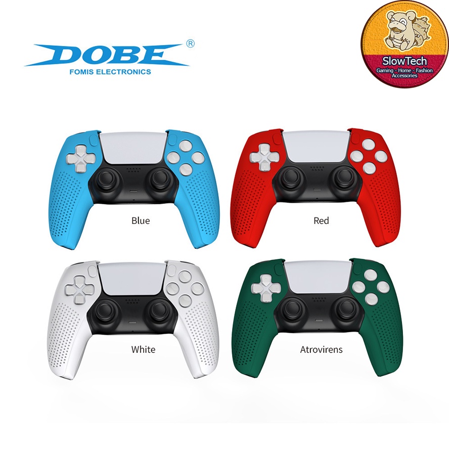 Vỏ Silicone Bọc Tay Cầm Sony PS5 Dobe TP5-05112 Mềm Mại, Bền Bỉ - Hàng Chính Hãng