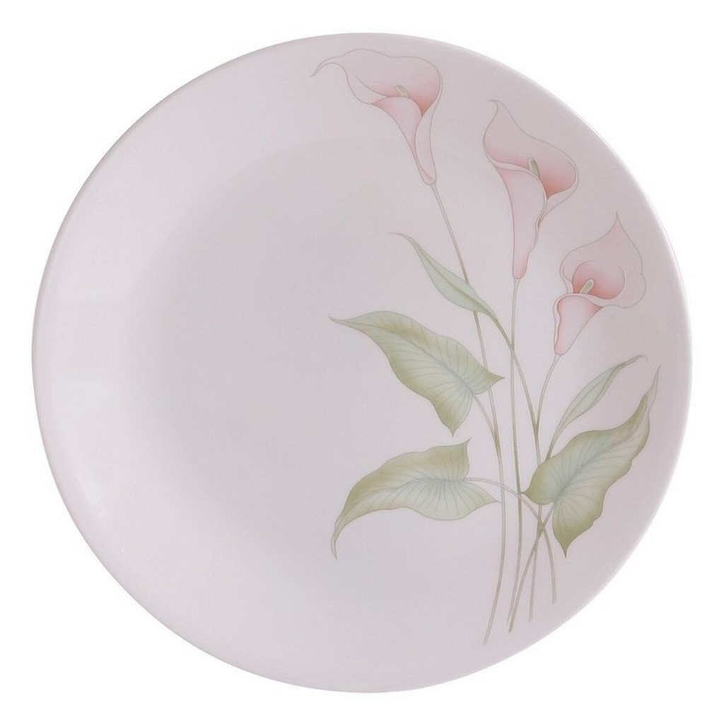 Corelle by USA - Dĩa Thuỷ Tinh Mỹ Corelle LilyVille 17cm 106-LV-LP [Dĩa lót chén]