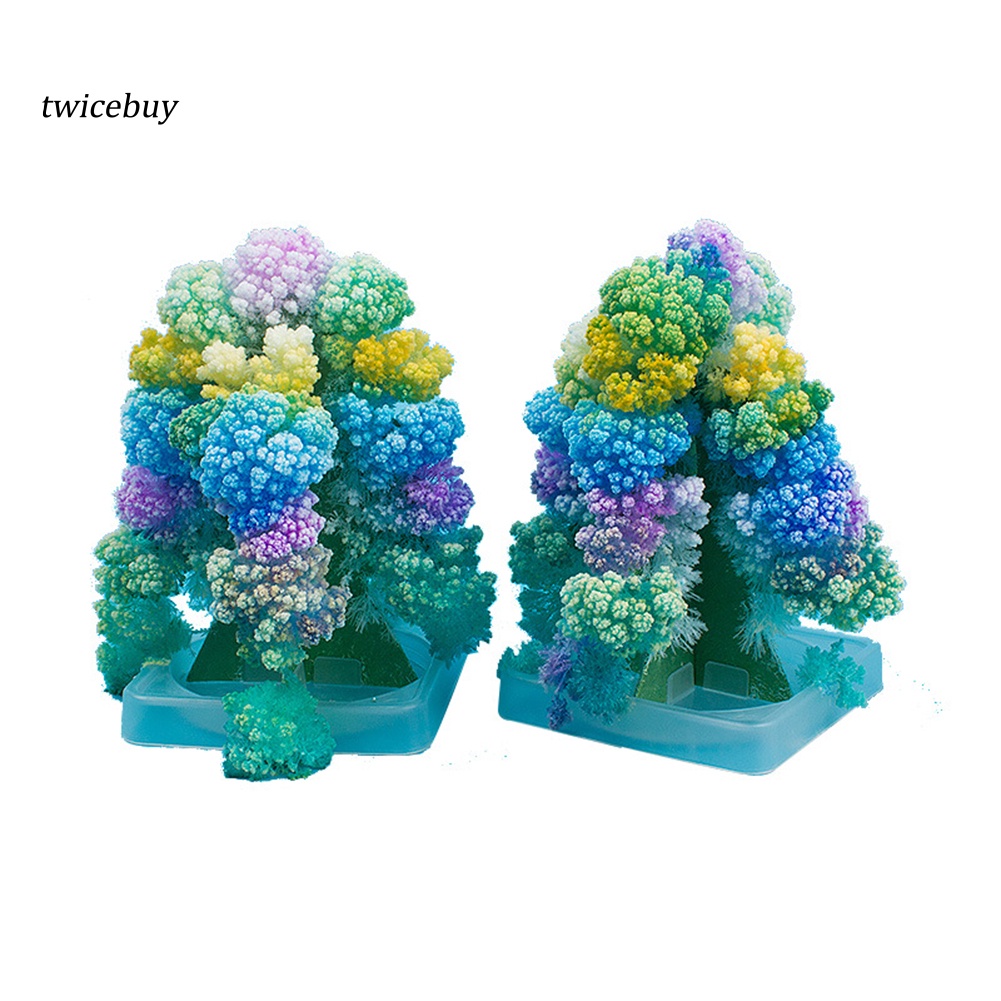 Đồ chơi cây thông giấy nở hoa DIY để bàn trang trí