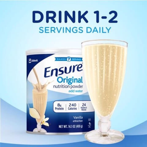 Sữa bột Ensure Original Nutrition Powder 397g Abbott (Ensure Mỹ)