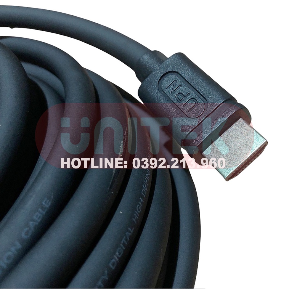 Dây HDMI 2 Đầu Đực FULL HD 4K X 2K Chống Nhiễu Dài 15M UPN - Hàng Chính Hãng