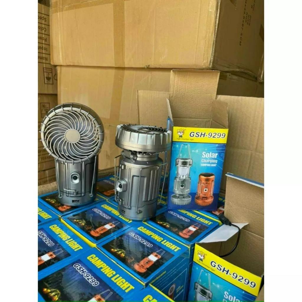 Đầy Pin sáng 8h . Đèn Tích điện 3 in 1 . có Quạt tích điện , Đèn dã ngoại BH6 Tháng