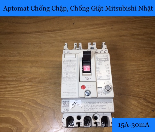 Aptomat Chống Chập, Chống Giật Mitsubishi Nhật