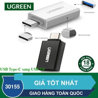Đầu chuyển đổi usb type-c sang usb 3.0 - chính hãng ugreen 30155