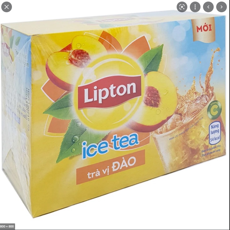 Trà Lipton Ice Tea vị Chanh, Xoài, Đào 224g