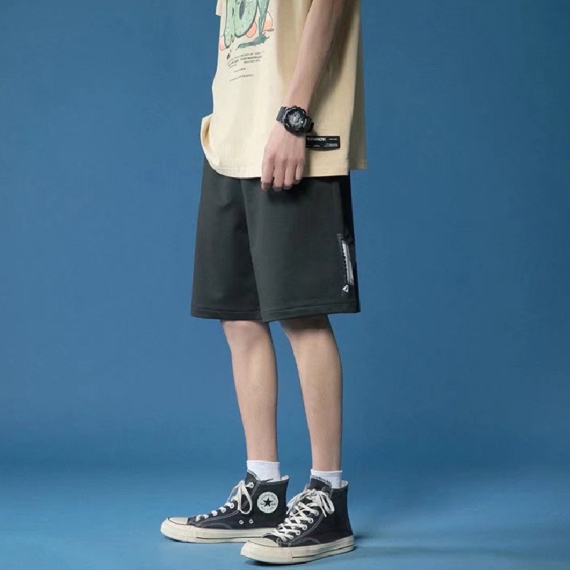 Quần Short Thể Thao Nam In Họa Tiết Hoạt Hình Phong Cách Hip Hop Nhật Bản Cỡ Lớn size M-8XL