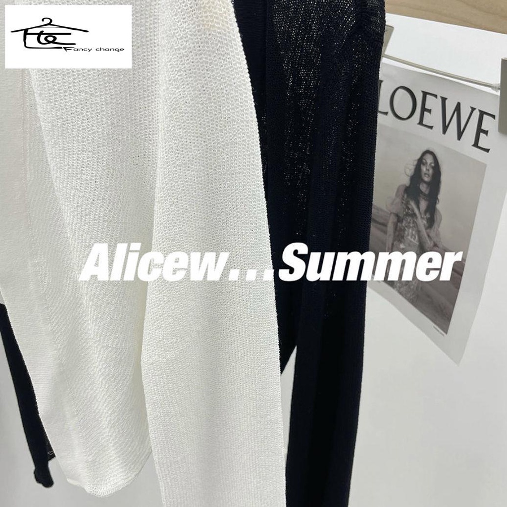 Áo Khoác Cardigan Dệt Kim Mỏng Chống Nắng Thời Trang Mùa Hè Cho Nữ