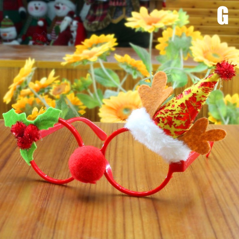 Đồ chơi Noel - Mắt kính họa tiết noel đáng yêu (Nhiều mẫu, giao ngẫu nhiên)