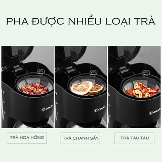 Máy pha cafe gia đình KFJ-A07V1 BEAR, máy pha cafe mini, pha trà dung tích 700ml công suất 550W