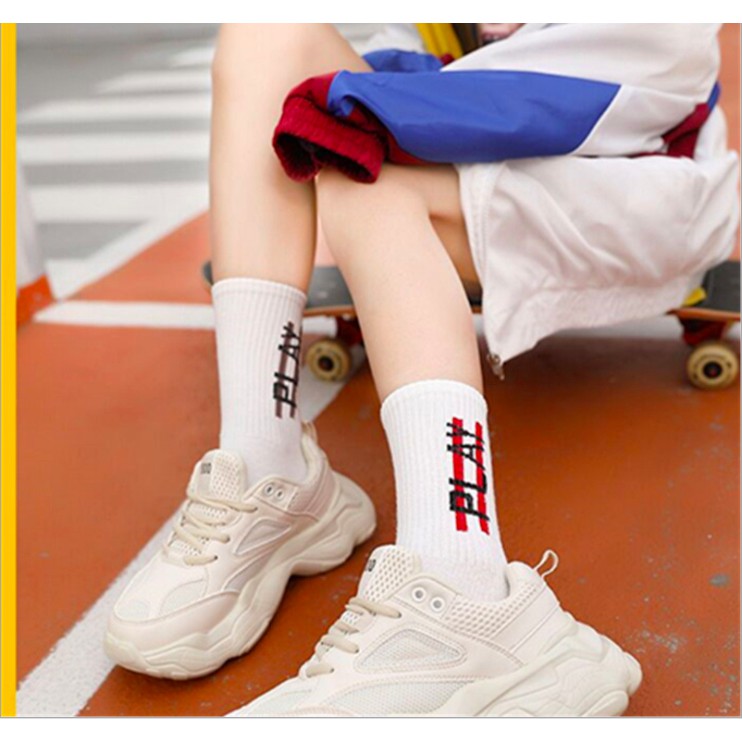 Tất dài ulzzang nam nữ unisex