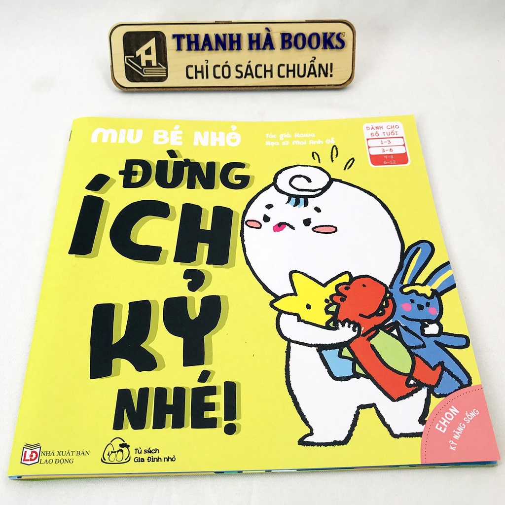 Sách - Ehon Kĩ Năng Sống - Miu Bé Nhỏ (Dành cho bé từ 3-6 tuổi) Phần 2 - Lẻ tùy chọn (Thanh Hà Books)